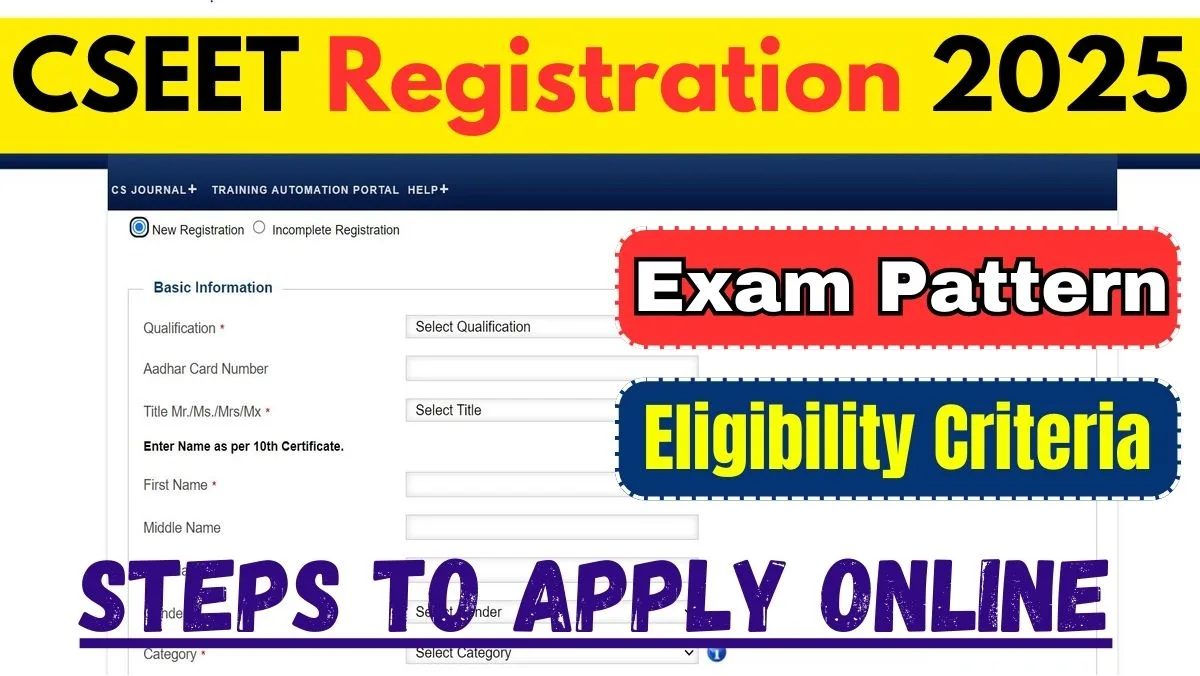 CSEET Registration 2025