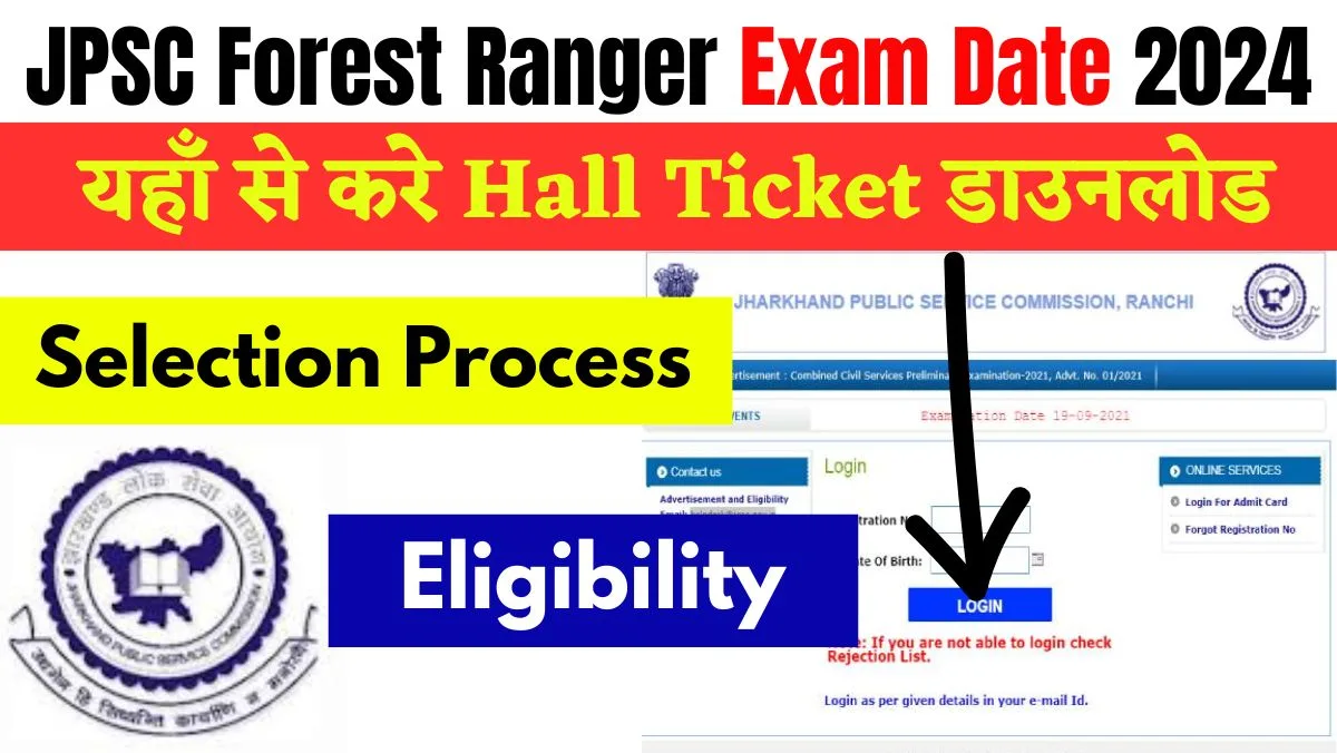 JPSC Forest Ranger Exam Date 2024