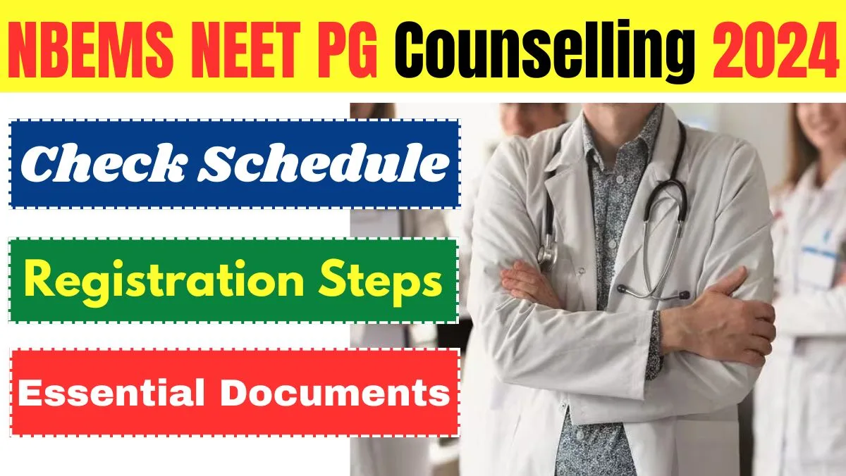 NBEMS NEET PG Counselling 2024