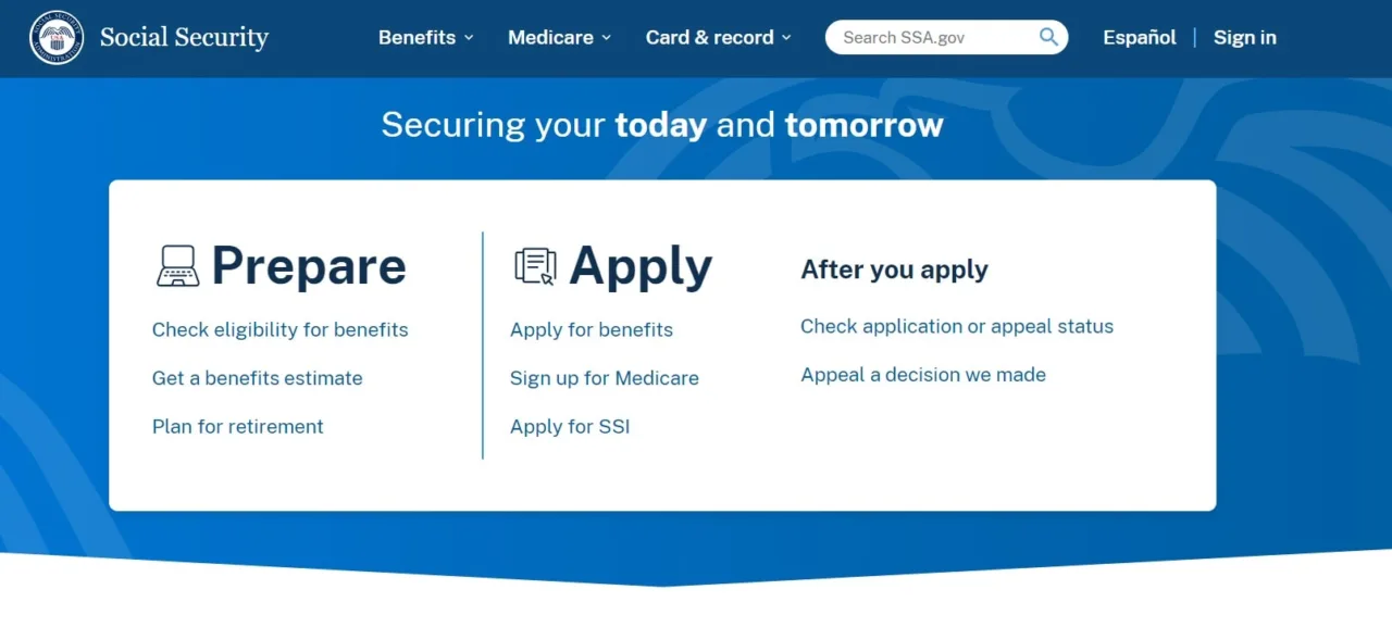 SSDI Payment Date