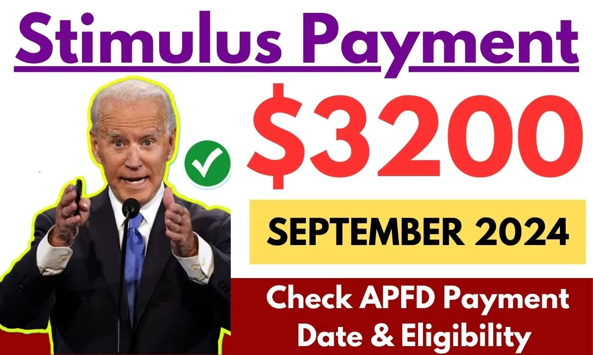 3200 Stimulus Payment