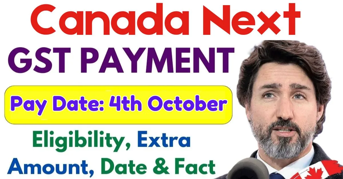 Canada GST Payment 2024