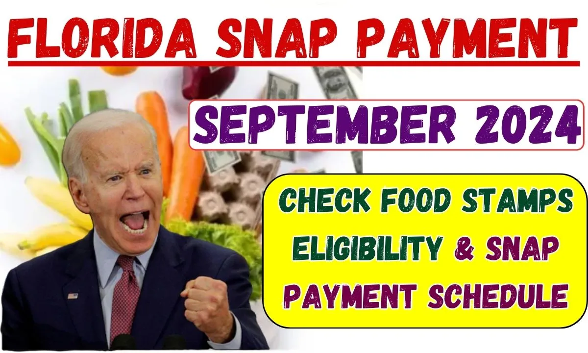 Florida SNAP Payment October 2024 Check Food Stamps Eligibility & SNAP