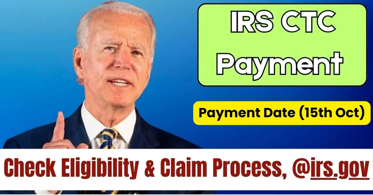 IRS CTC October 2024 Payment