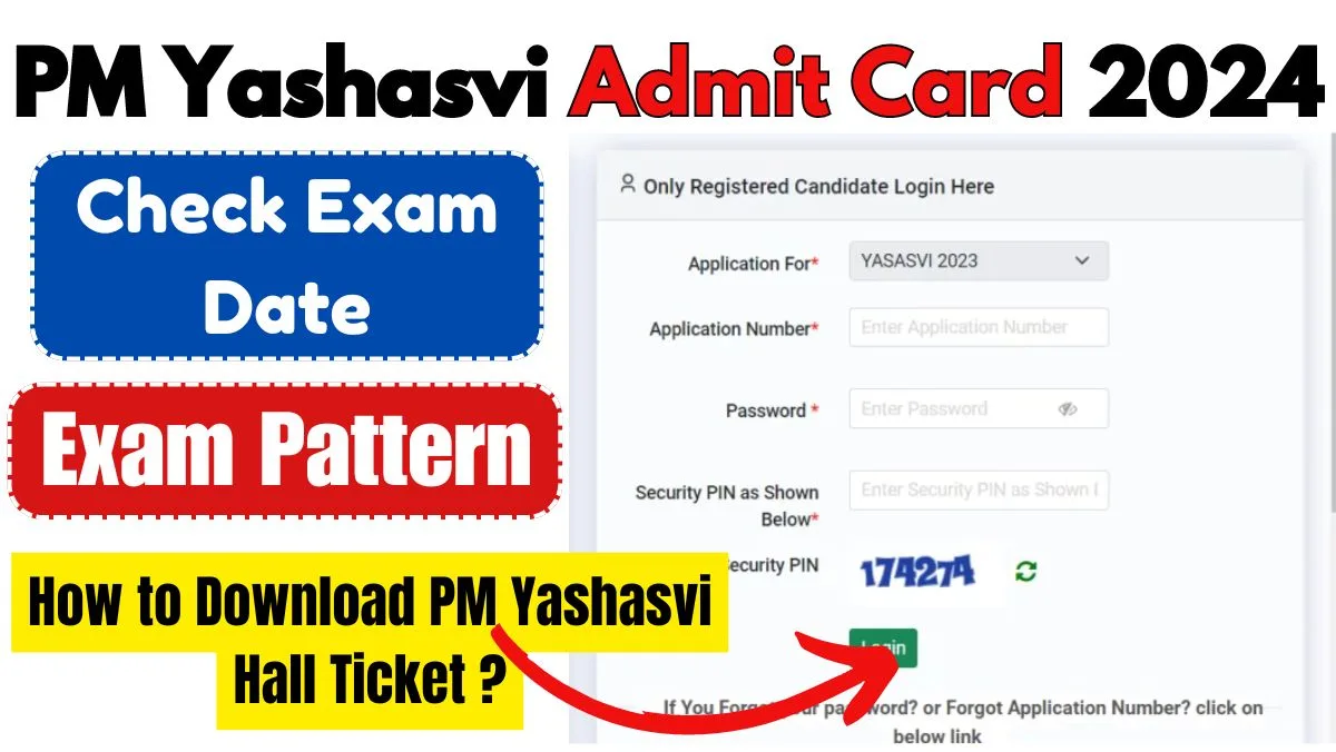 PM Yashasvi Admit Card 2024