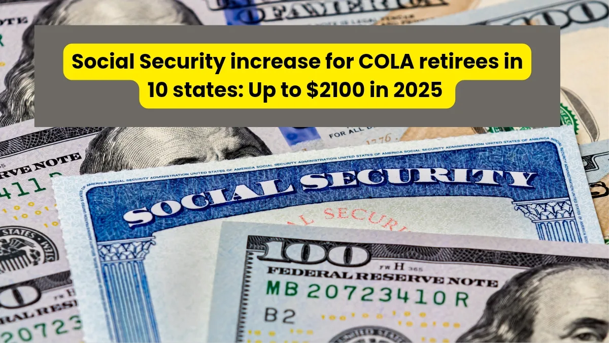 Social Security increase for COLA