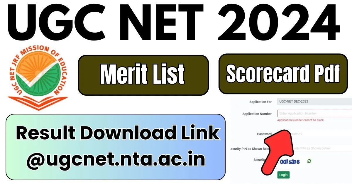 UGC NET 2024 Result 