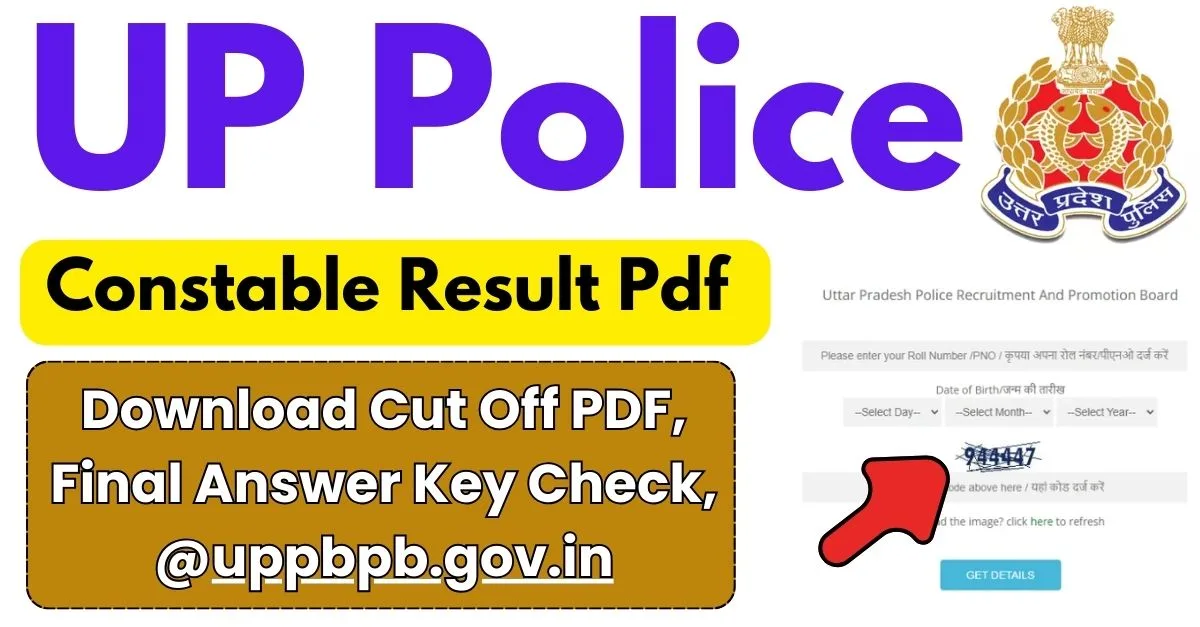 UP Police Constable Result 2024