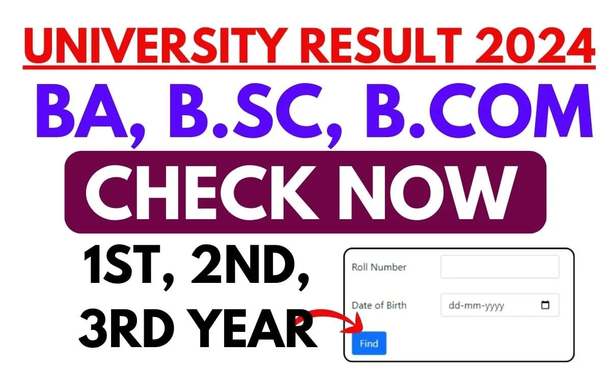 University Result 2024