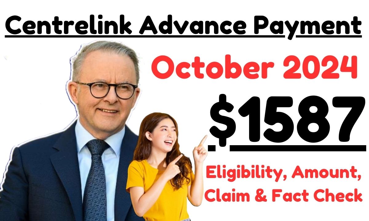 1587 Centrelink Advance Payment