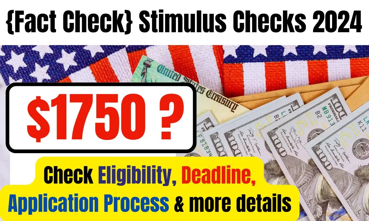 $1750 Stimulus Checks 2024