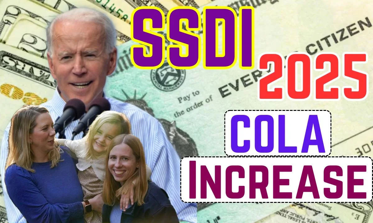 2025 COLA SSDI Increase