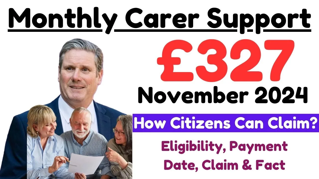 327 Monthly Carer Support Payment