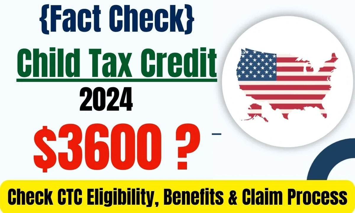 $3600 Child Tax Credit 2024