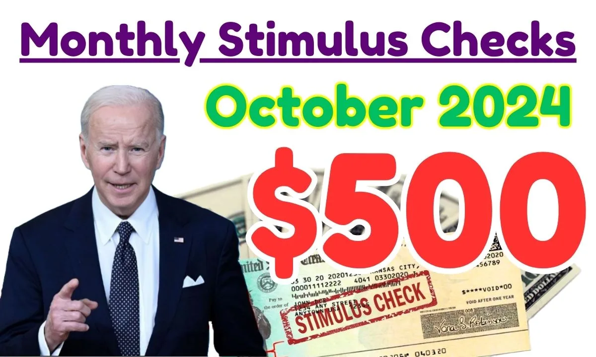 500 Monthly Stimulus Checks