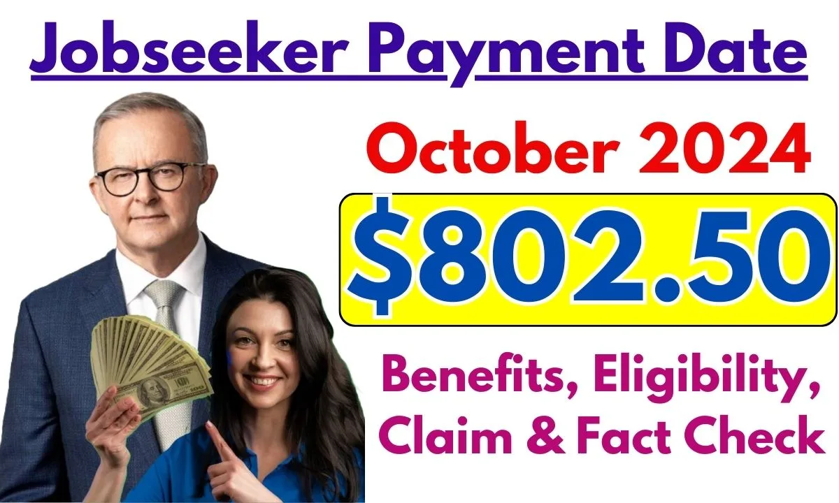 802.50 Jobseeker Payment Date