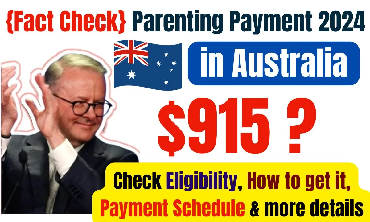 $915 Parenting Payment 2024