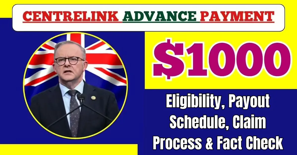 $1000 Centrelink Advance Payment 2024