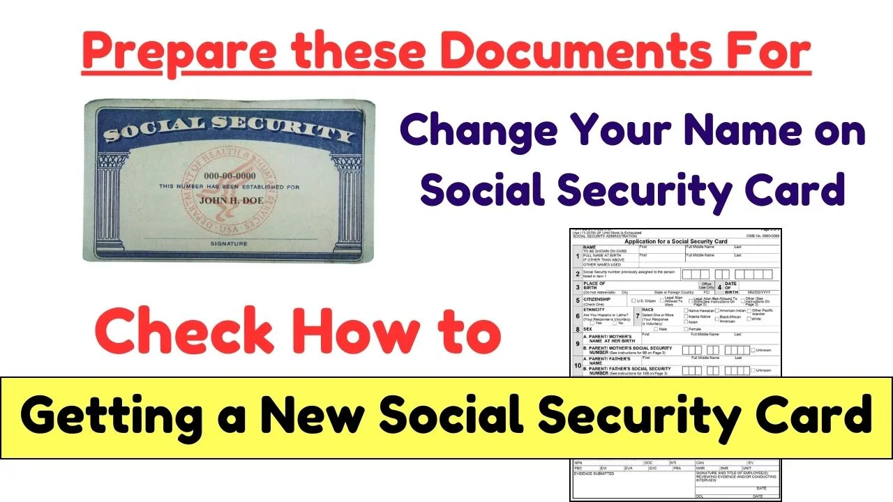 Change Your Name on Social Security Card