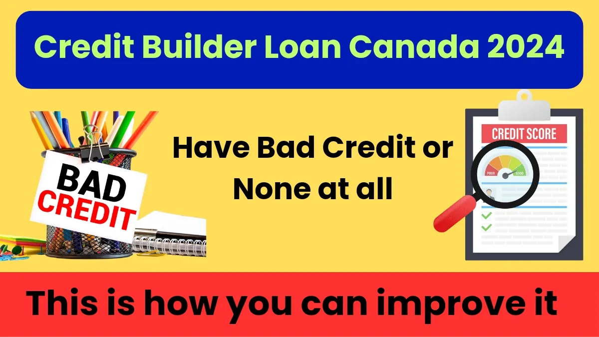 Credit Builder Loan Canada 2024