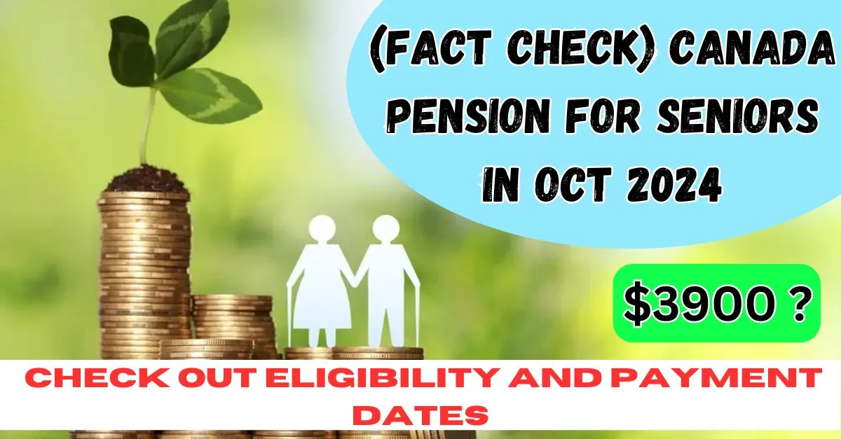 Canada $3900 Pension for Seniors 