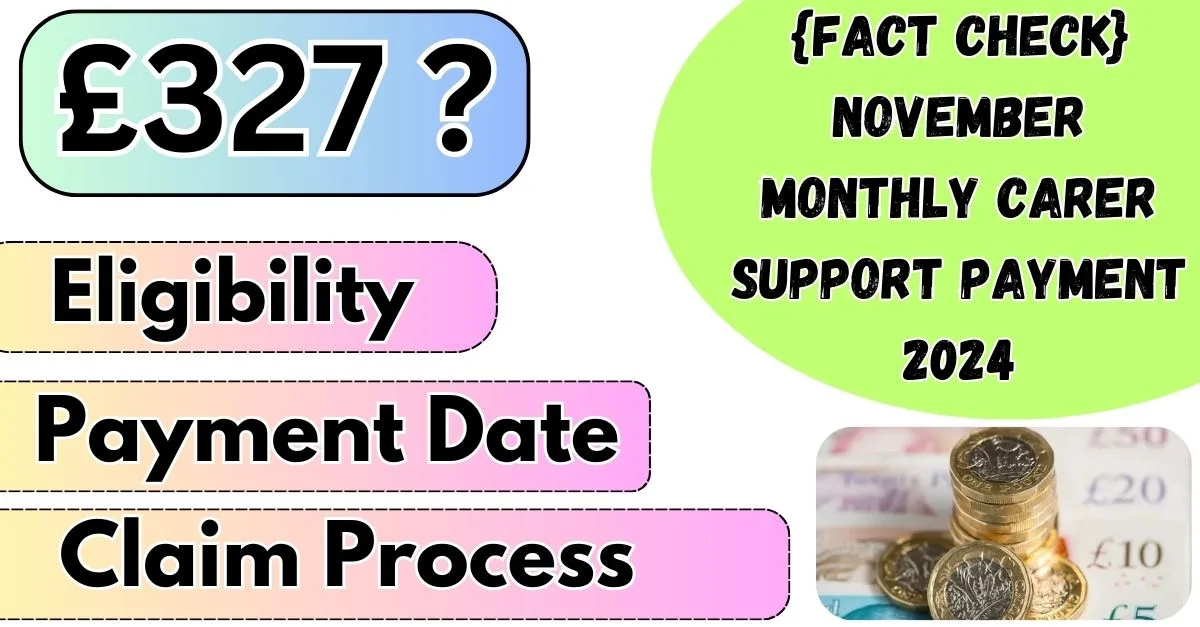 Monthly Carer Support Payment 