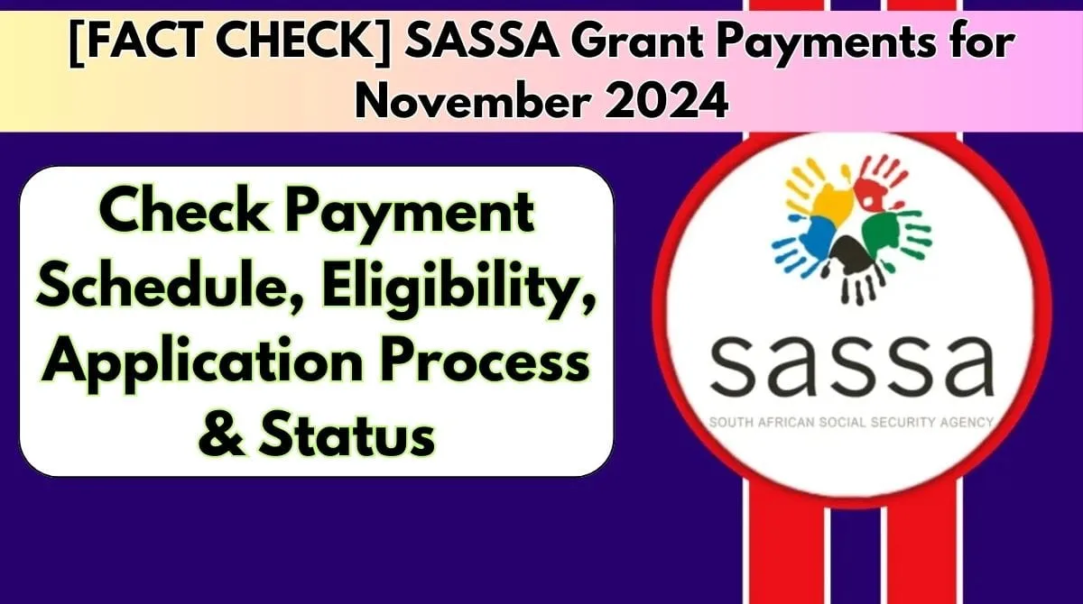 SASSA Grant Payments 