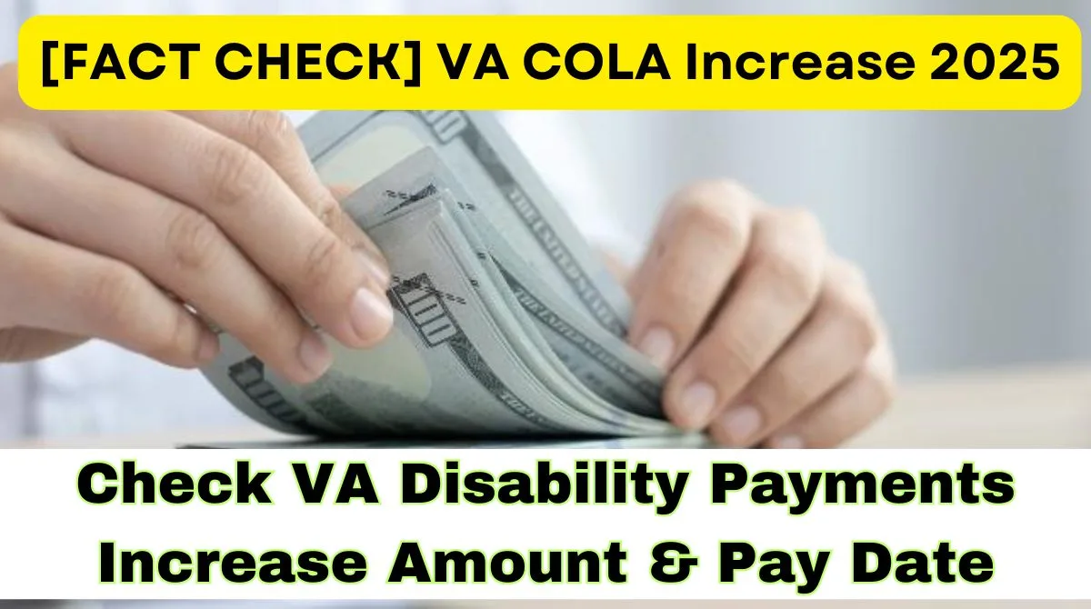 VA COLA Increase 