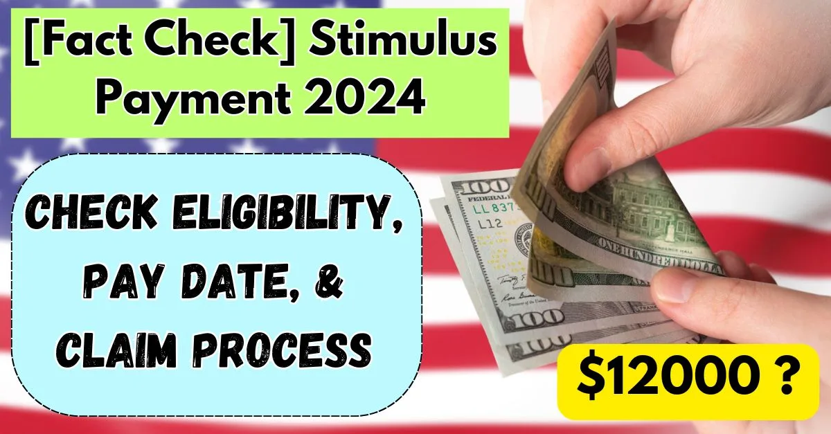 $12000 Stimulus Payment 2024