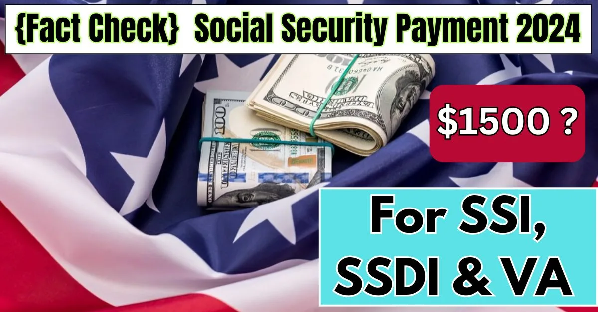 $1500 Social Security Payment 2024 