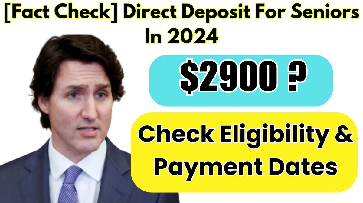 $2900 Direct Deposit For Seniors In 2024