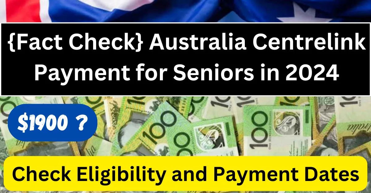 Australia Centrelink $1900 Payment 