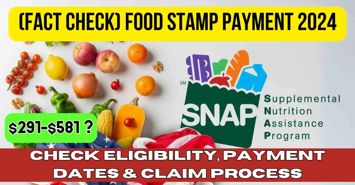 Food Stamp Payment 