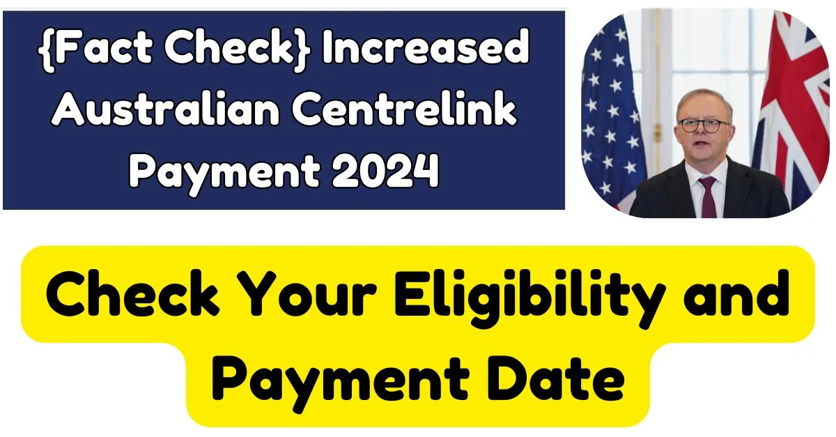 Australian Centrelink Payment 