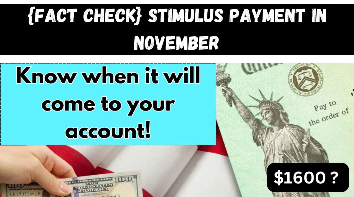 $1600 Stimulus Payment 