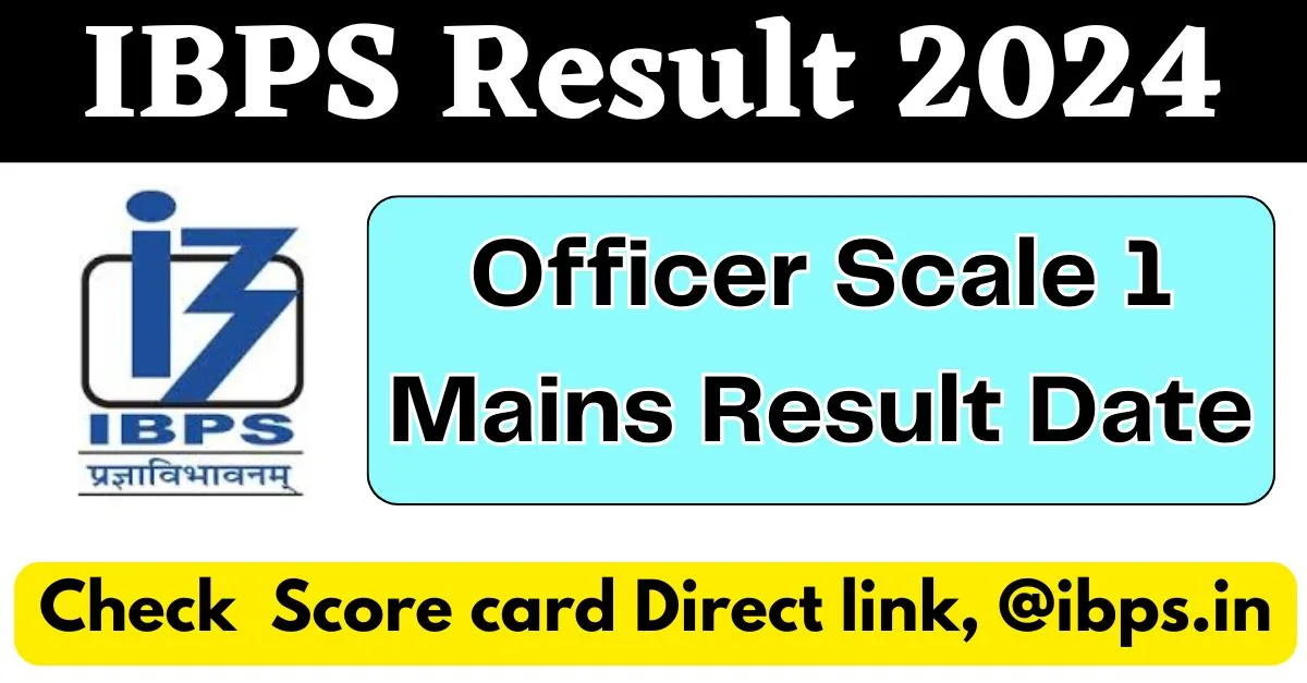 IBPS Result 2024