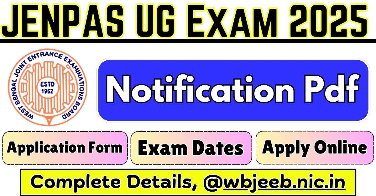 JENPAS UG Exam Notification 2025