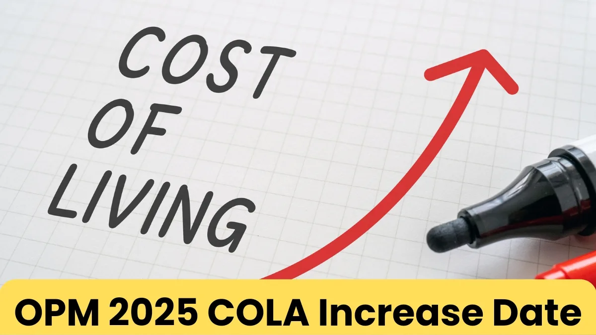 OPM 2025 COLA Increase Date