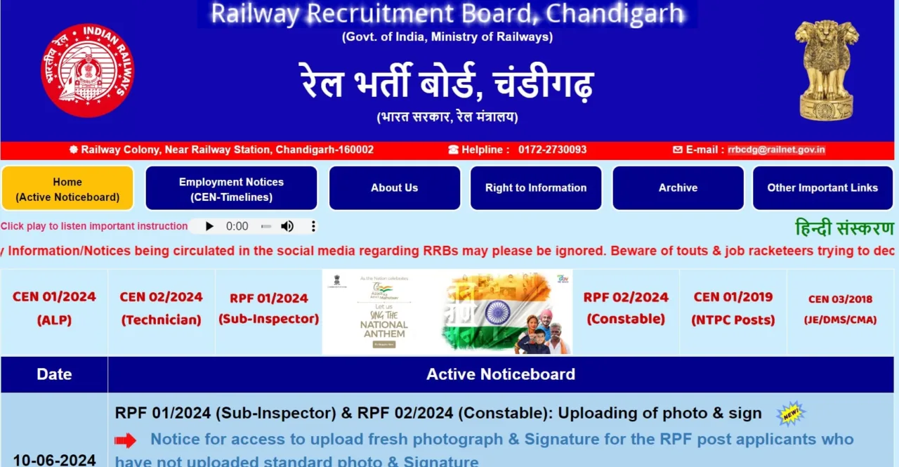 RRB TC Recruitment 