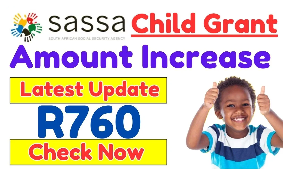 SASSA Child Grant Amount Increase