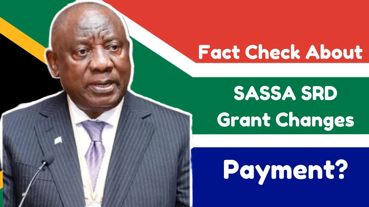 SASSA SRD Grant Changes