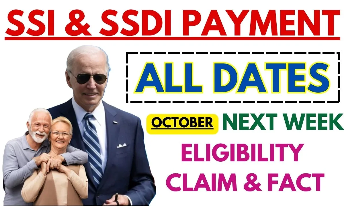 SSI and SSDI Payments