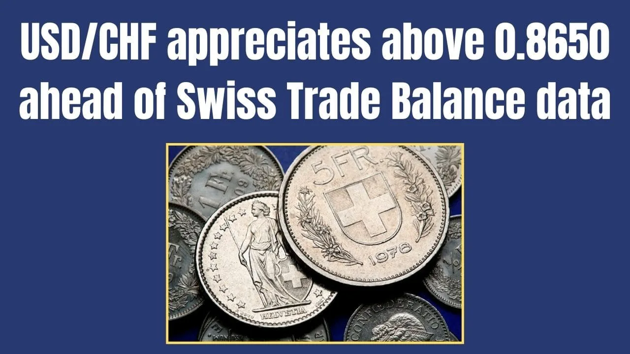 Swiss trade balance data