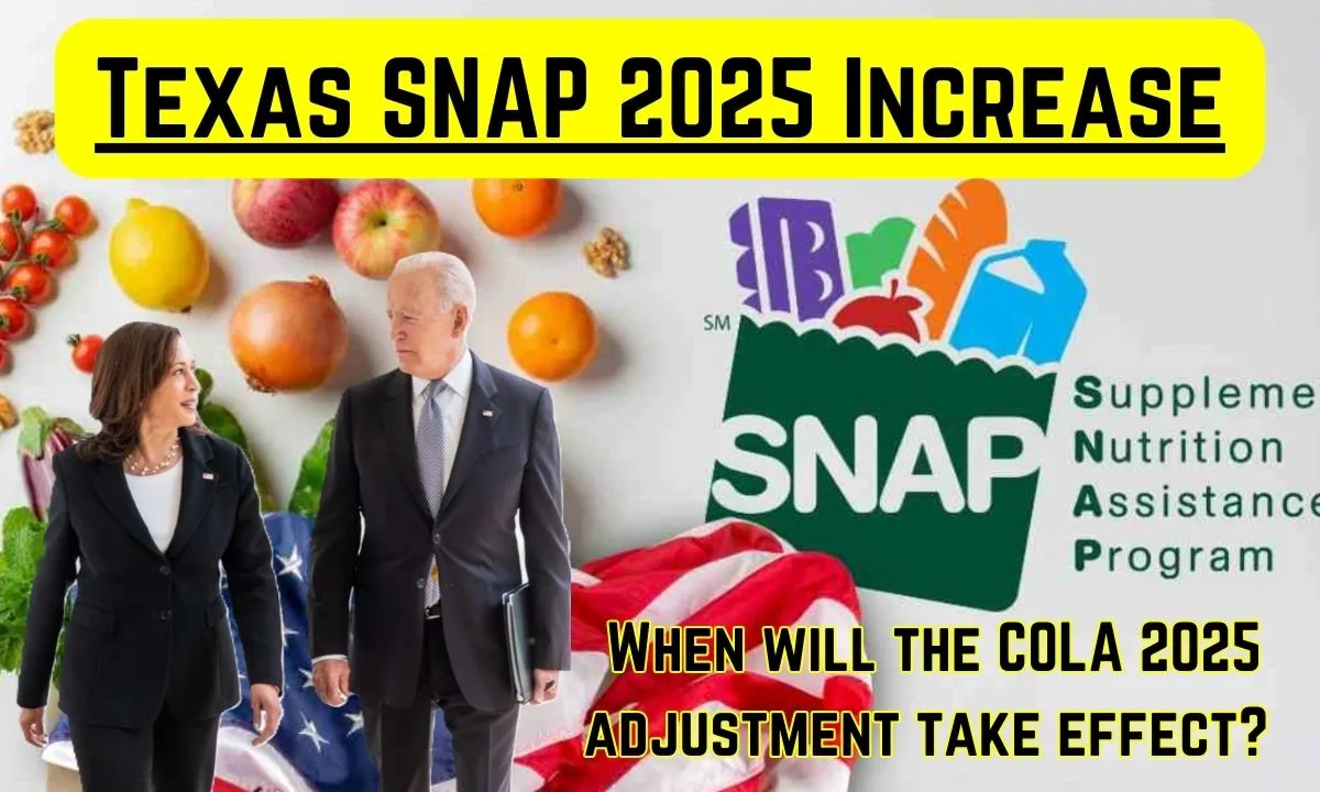 Texas SNAP 2025 Increase