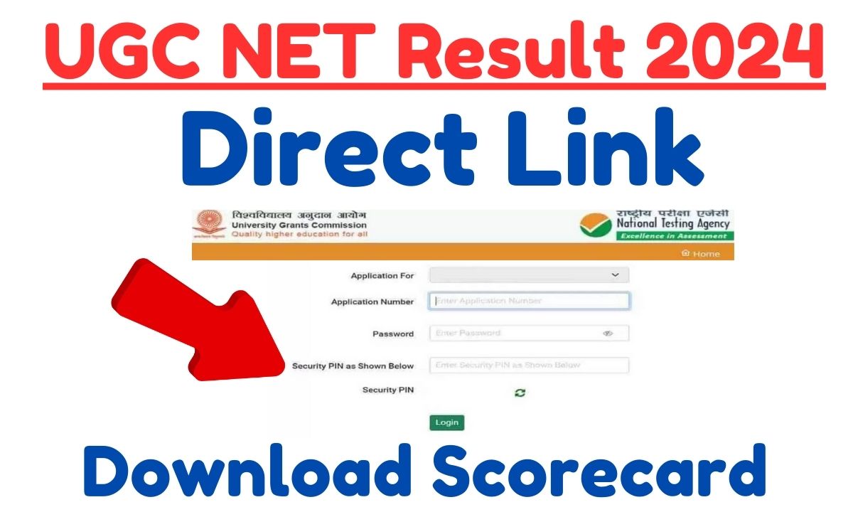 UGC NET Result 2024 Live