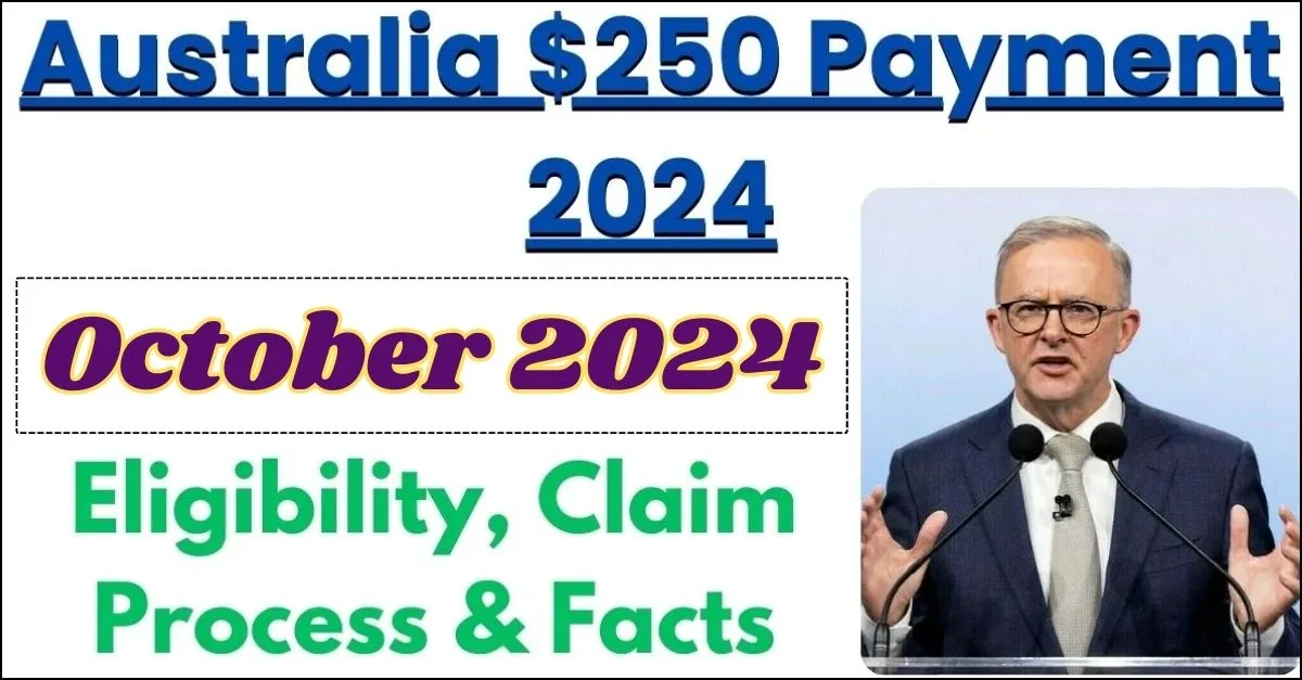 Australia $250 Payment 2024