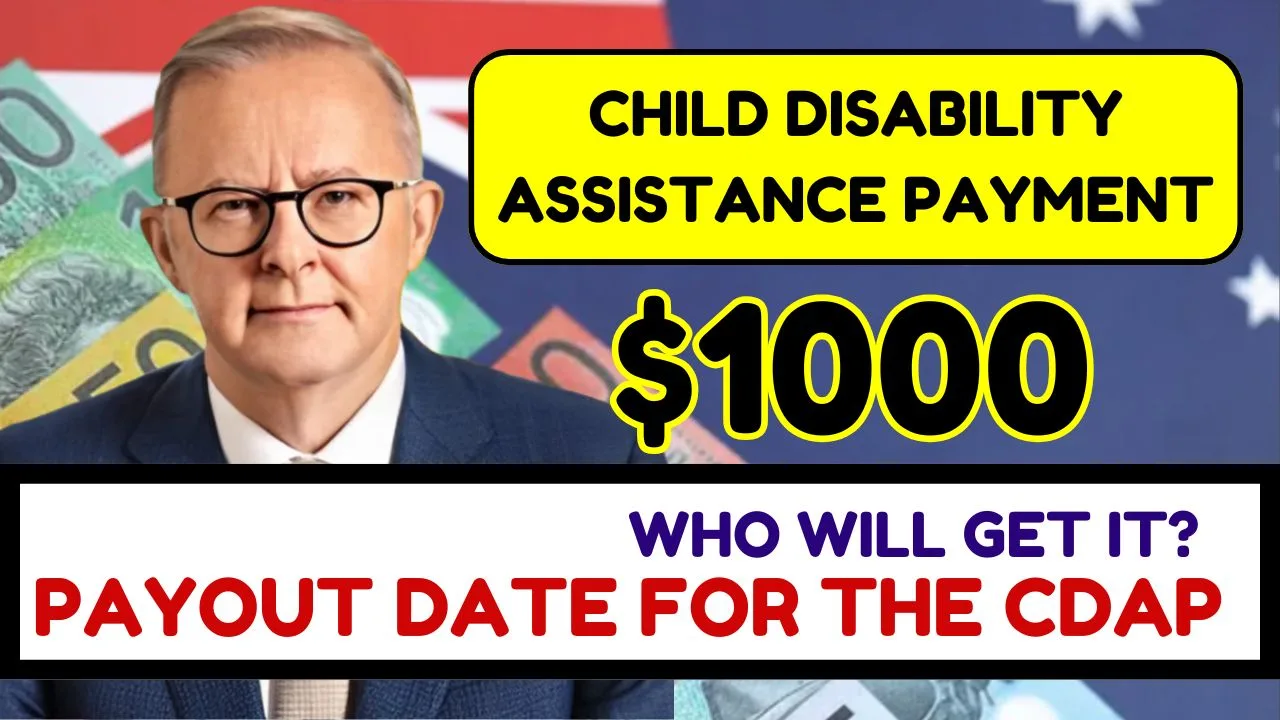 1000 Child Disability Assistance Payment