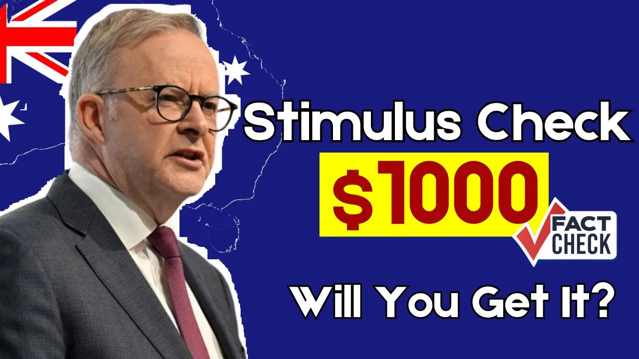 1000 Stimulus Check in Australia