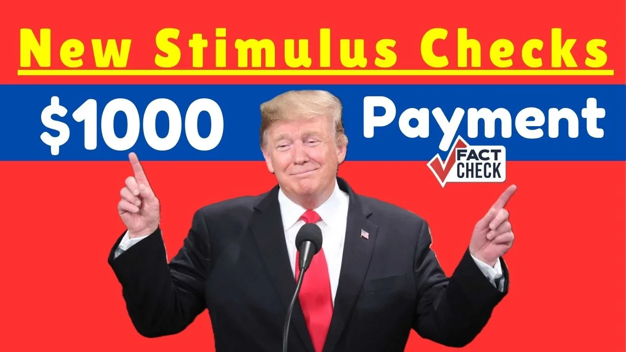 1000 Stimulus Check Payment