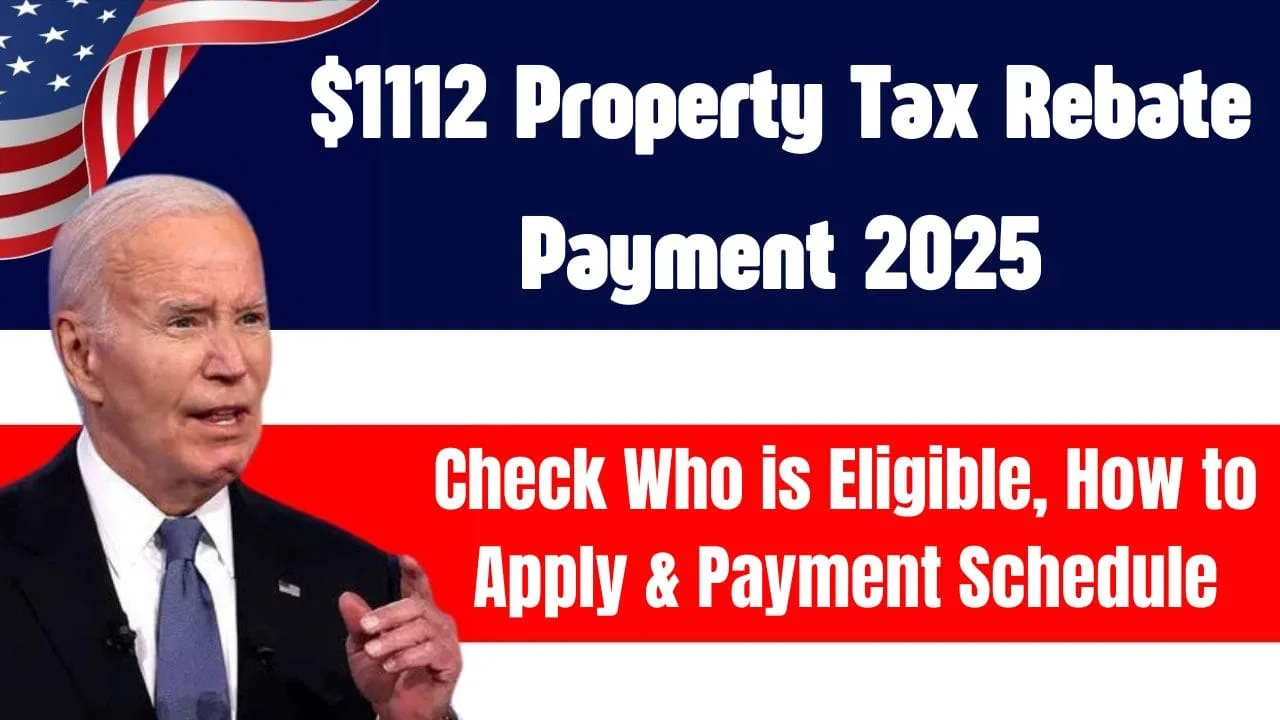 Property Tax Rebate Payment